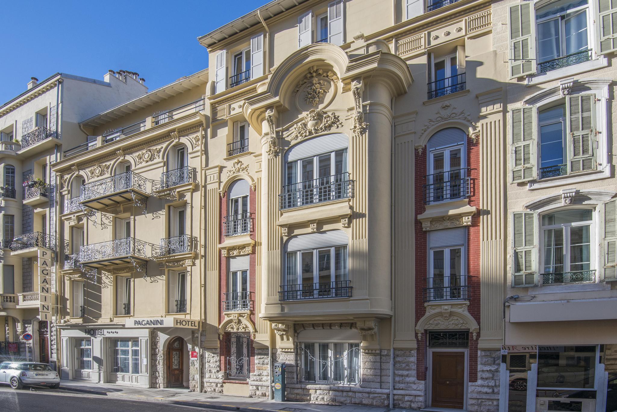 Hotel Paganini Ніцца Екстер'єр фото