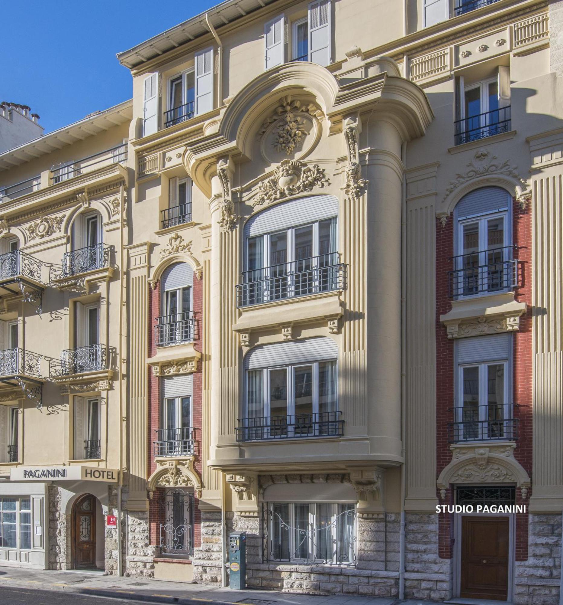 Hotel Paganini Ніцца Екстер'єр фото
